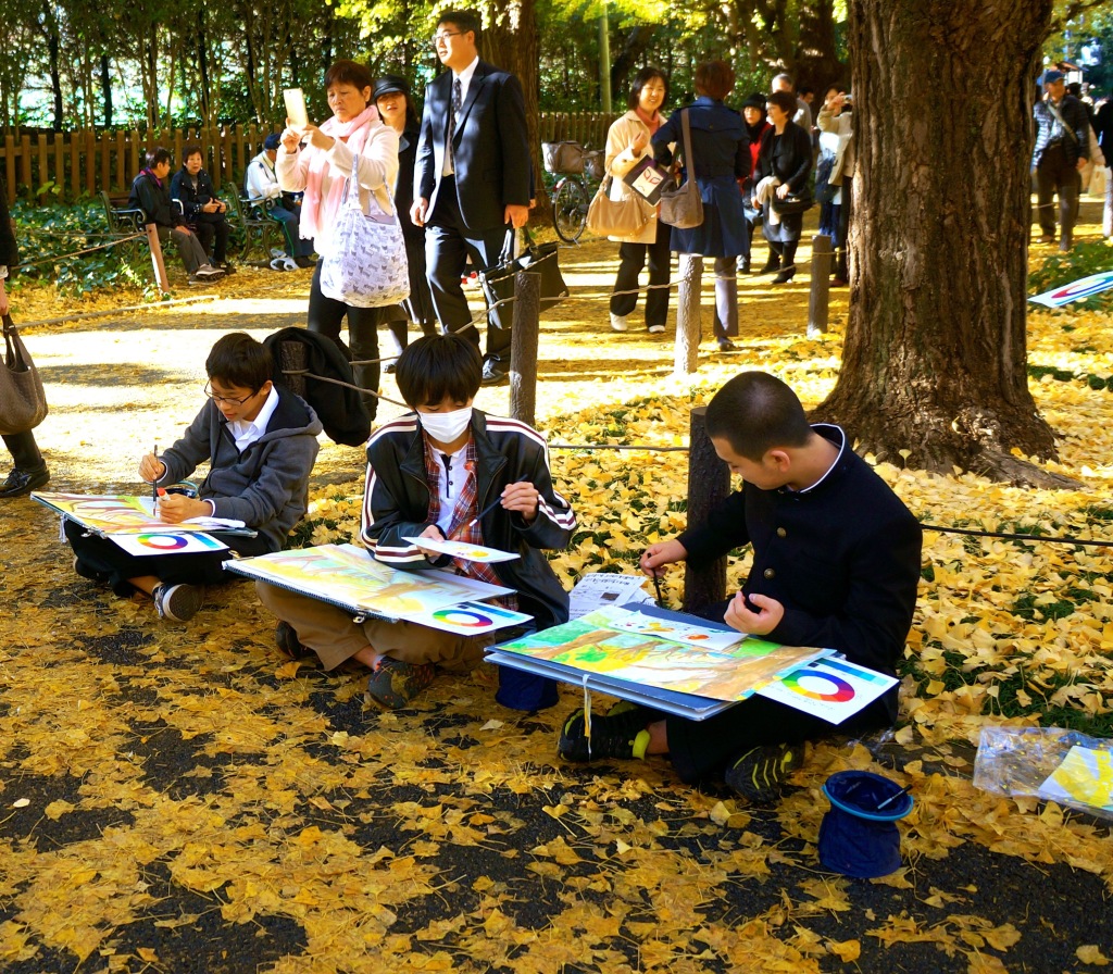 Meiji-jingu Ginkgo Avenue - 05