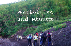 Activities & Interests